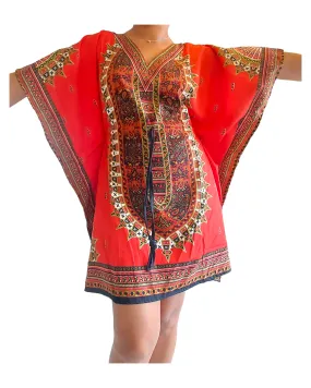 1127C- Kaftan Top/ Short Dress / Pack of 5