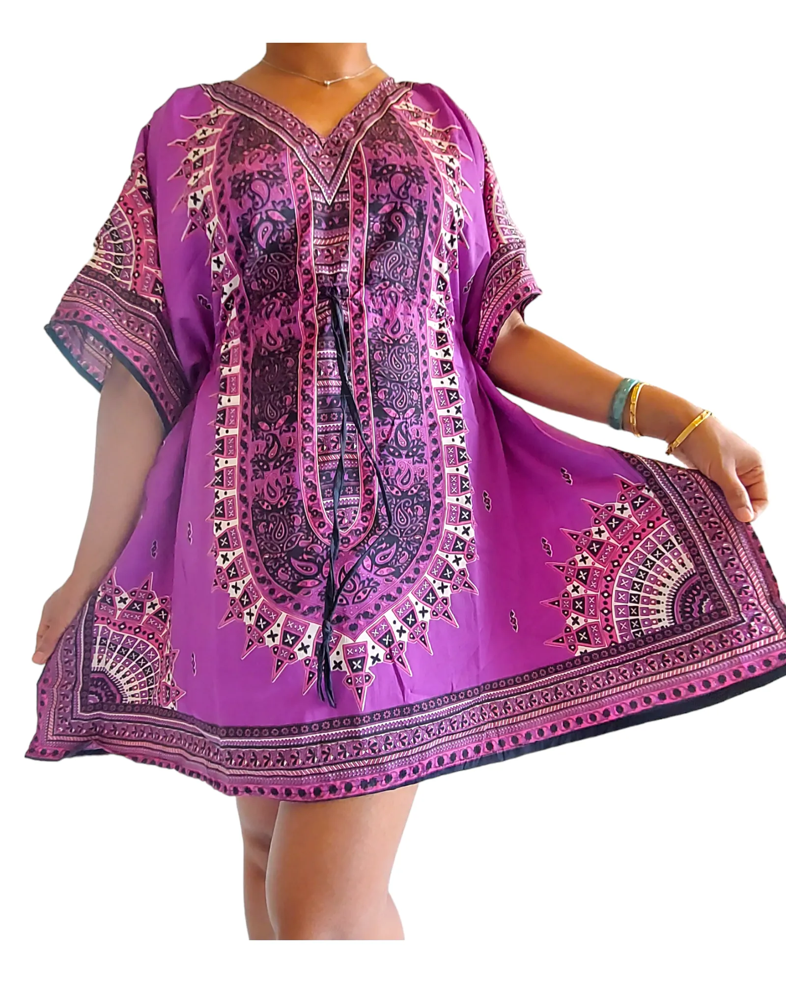 1127C- Kaftan Top/ Short Dress / Pack of 5