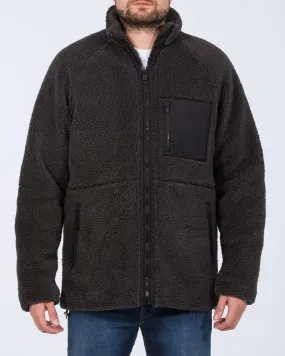 2t Eric Zip Up Tall Fleece Jacket (charcoal)