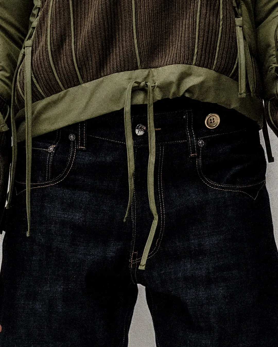 5 POCKET RAW SELVEDGE DENIM JEANS