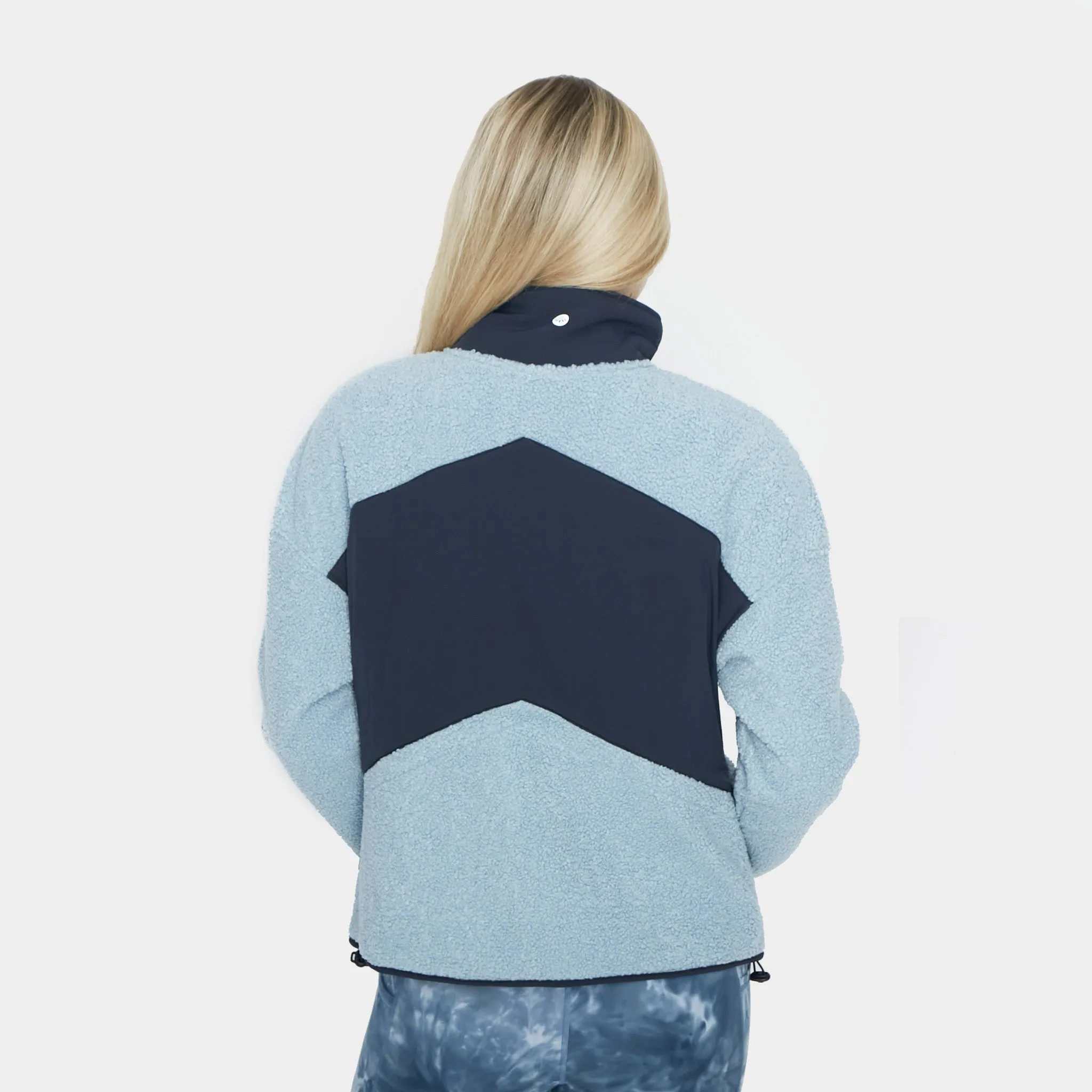 Activity Fleece - Steel Blue/Navy - FINAL SALE