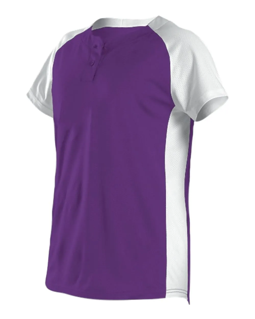 Alleson Athletic Girls' Two Button Fastpitch Jersey 522PDWG