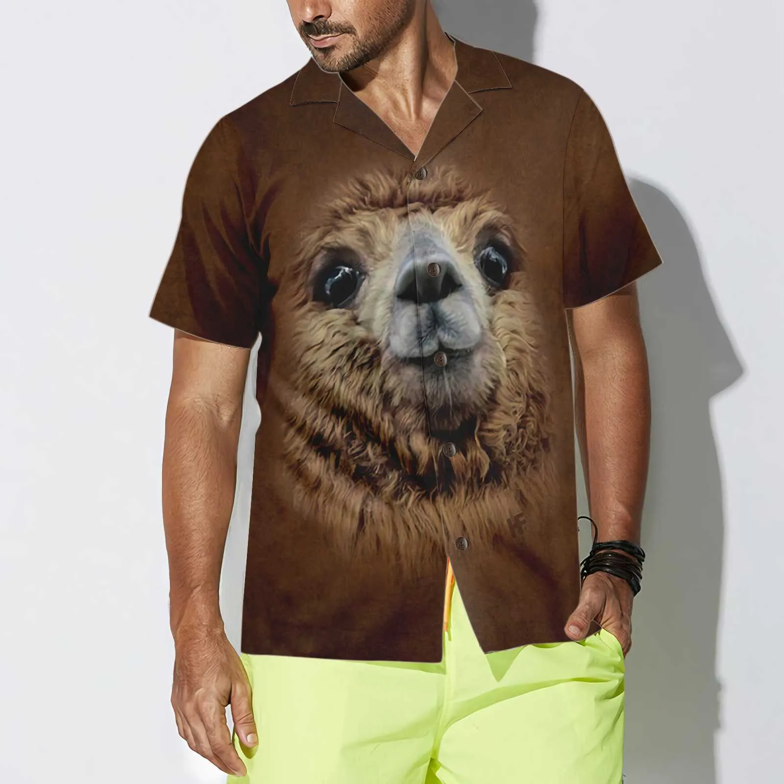 Alpaca Lover Hawaiian Shirt, Funny Alpaca Shirt For Men & Women