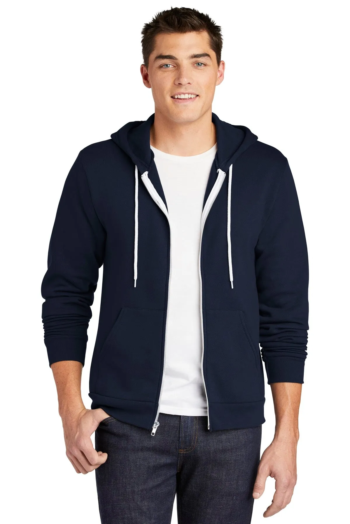 American Apparel  Flex Fleece Zip Hoodie F497W