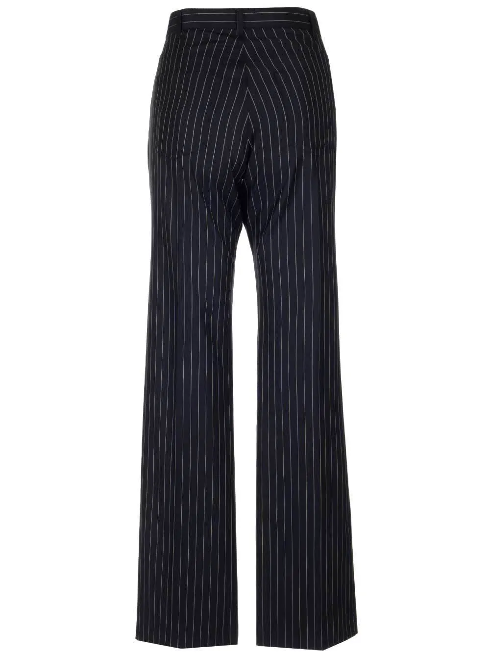 Balenciaga Pin-Striped Flared Pants