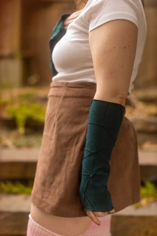 Bamboo Fleece Textured Arm Warmers