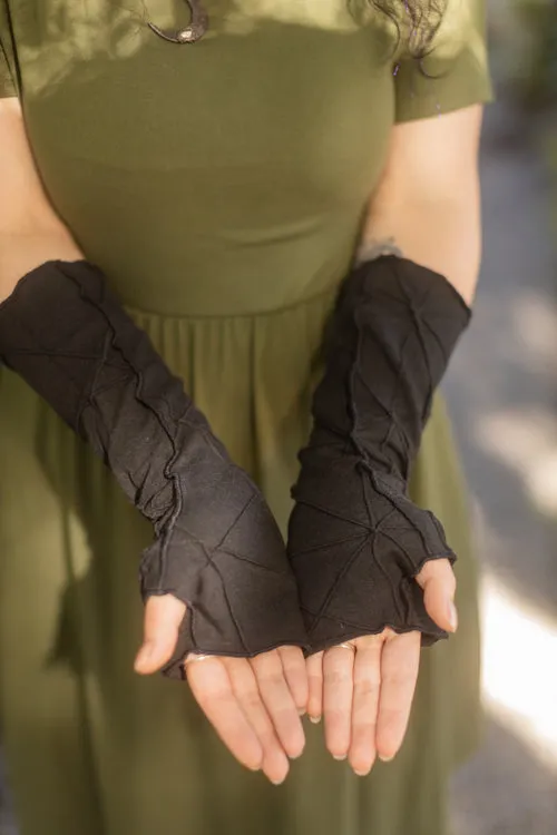 Bamboo Fleece Textured Arm Warmers