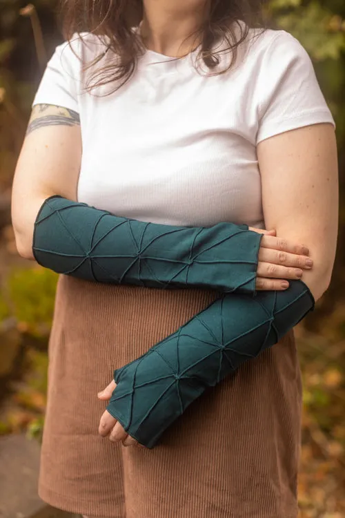 Bamboo Fleece Textured Arm Warmers