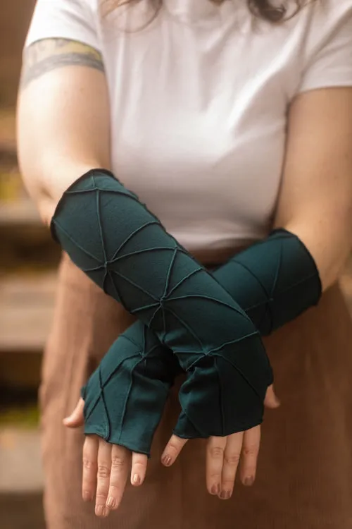 Bamboo Fleece Textured Arm Warmers