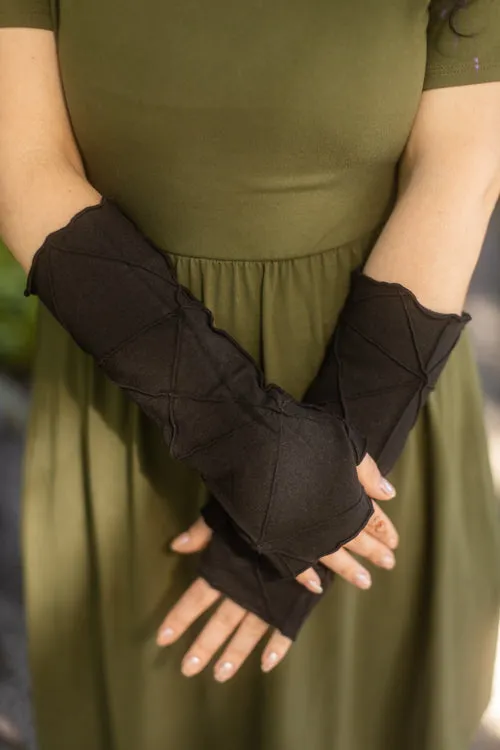 Bamboo Fleece Textured Arm Warmers