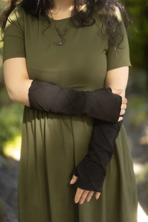 Bamboo Fleece Textured Arm Warmers