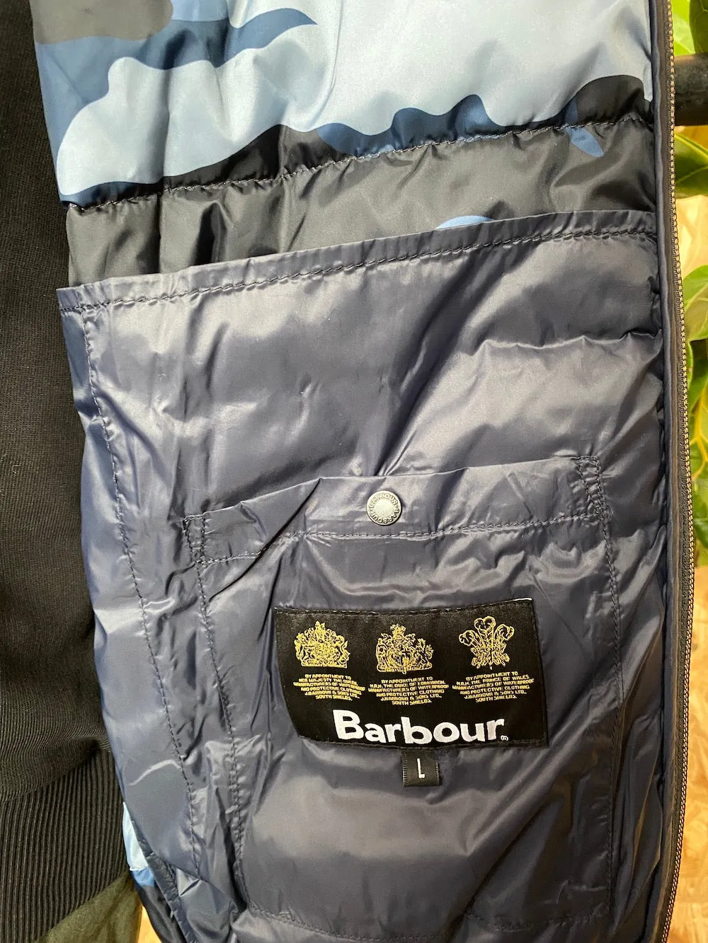 Barbour HARG QULIT JACKET - Navy