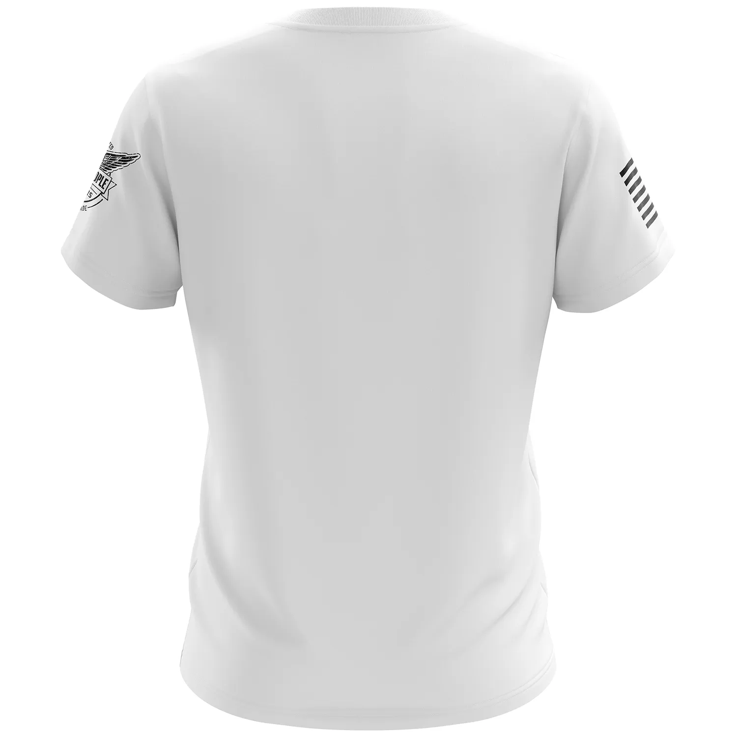 Basic - White   Black Short Sleeve Shirt