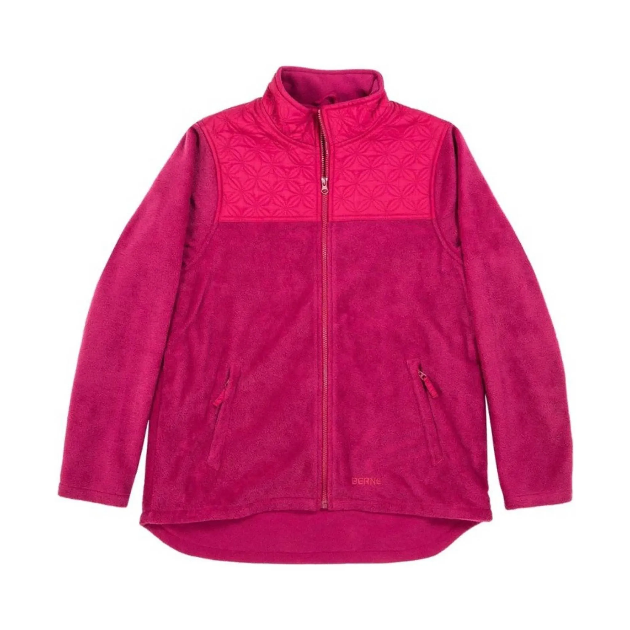 Berne Women's Trek Fleece Trail Jacket - Pomegranate