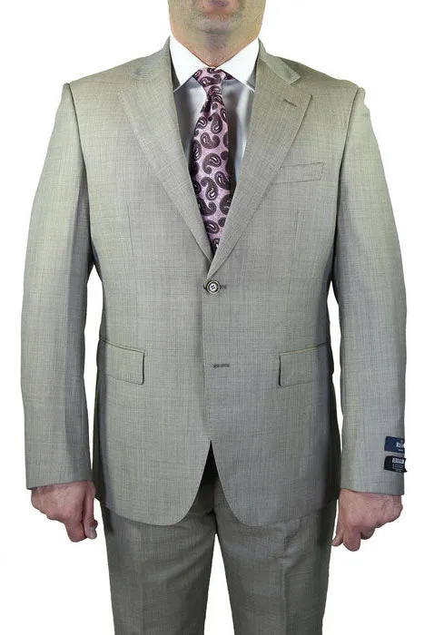 Berragamo "Reda" Tan Sharkskin Suit