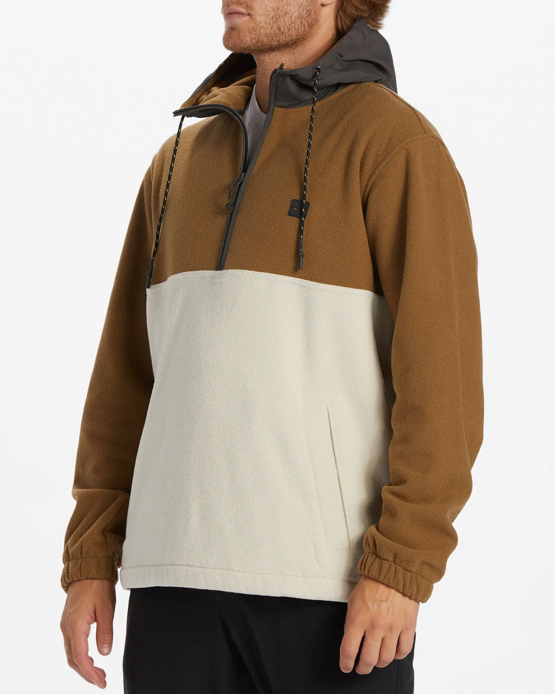 Billabong Boundary Pullover Jacket-Otter