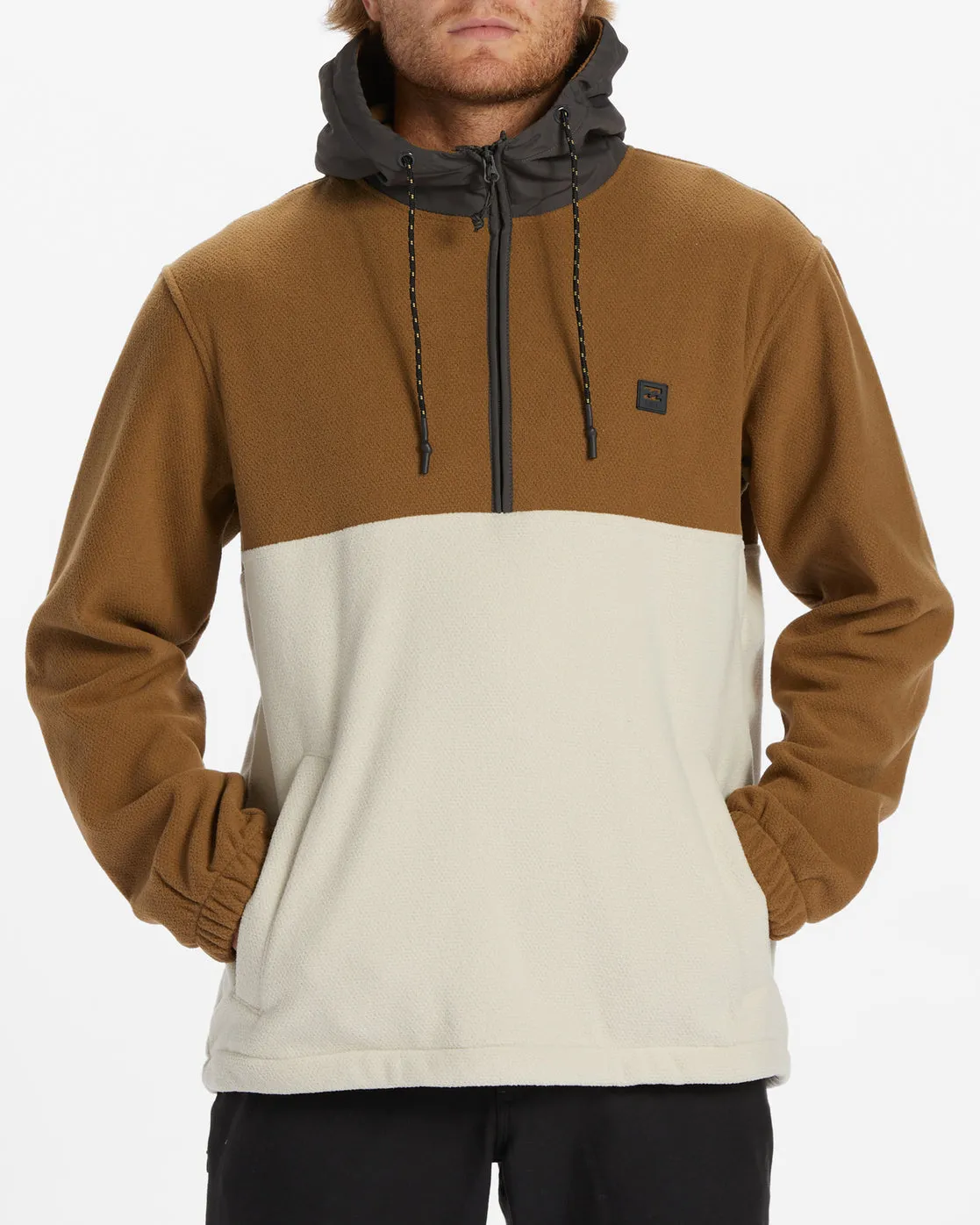 Billabong Boundary Pullover Jacket-Otter