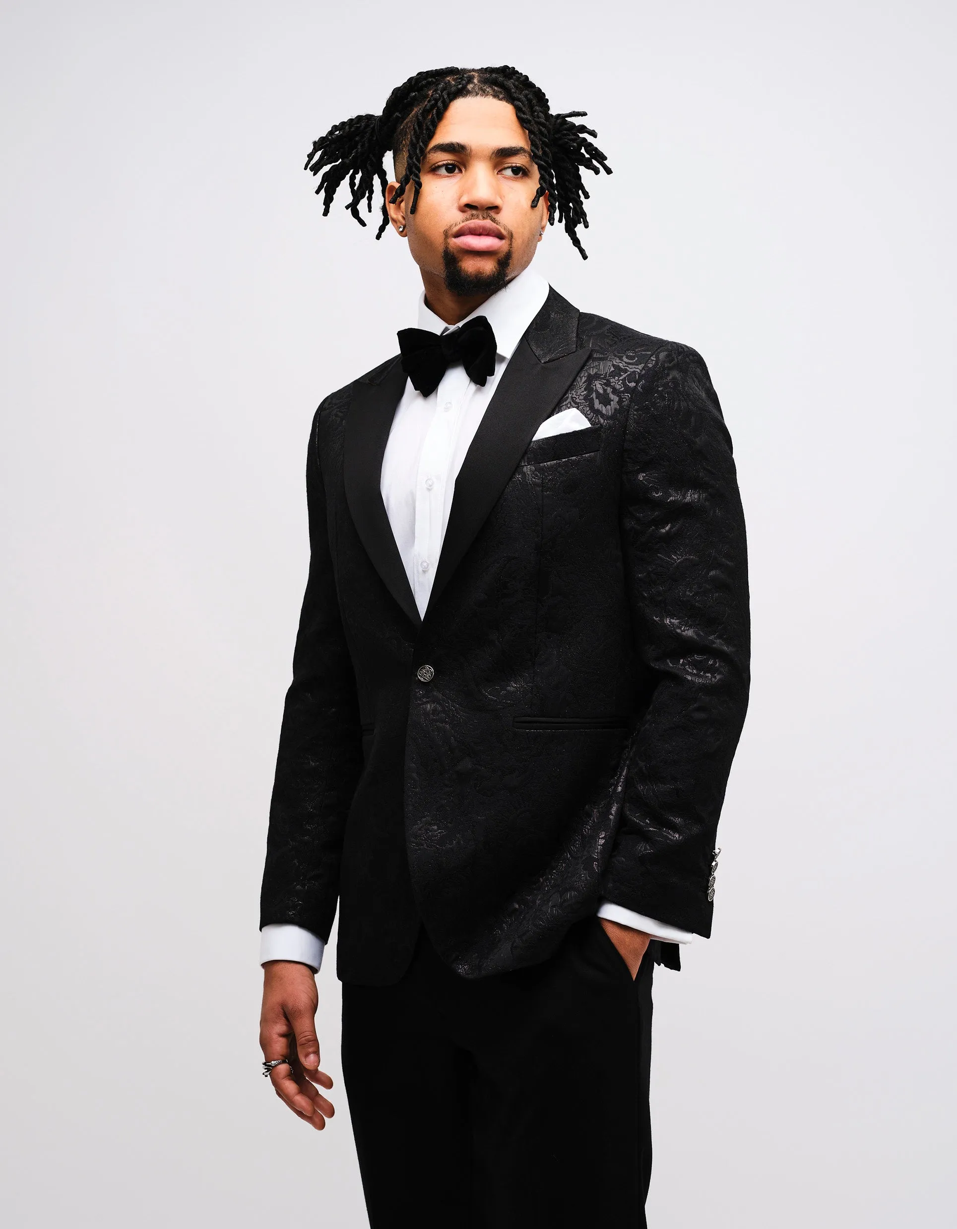 Black Jacquard Dinner Jacket GOLD COLLECTION