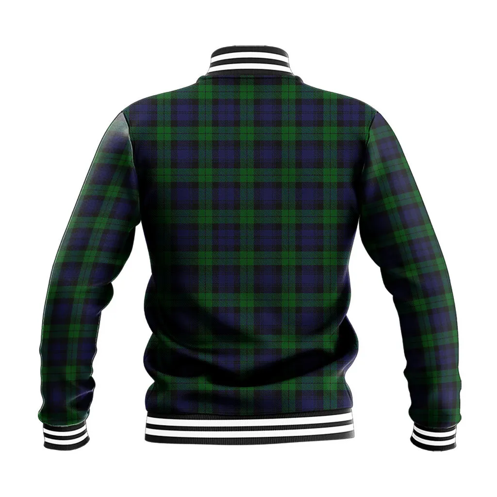 Black Watch Tartan Baseball Jacket