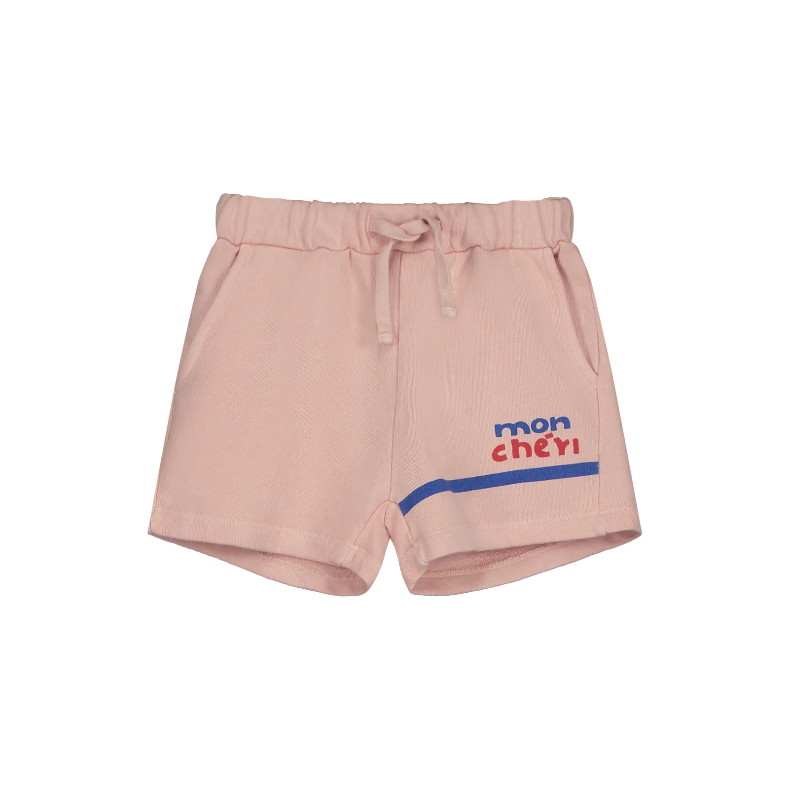 BONMOT TAN ROSE MON CHERI FLEECE SHORT