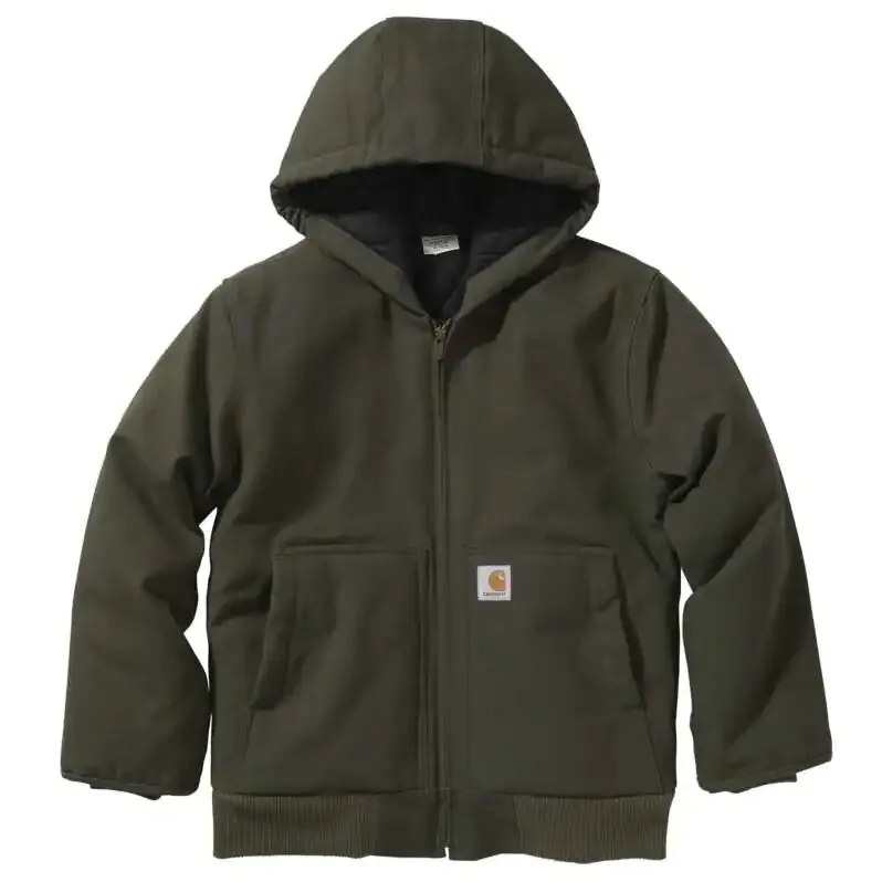 Boys Flannel-Lined Active Duck Jacket CP8545