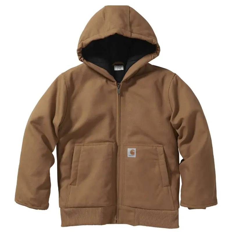 Boys Flannel-Lined Active Duck Jacket CP8545