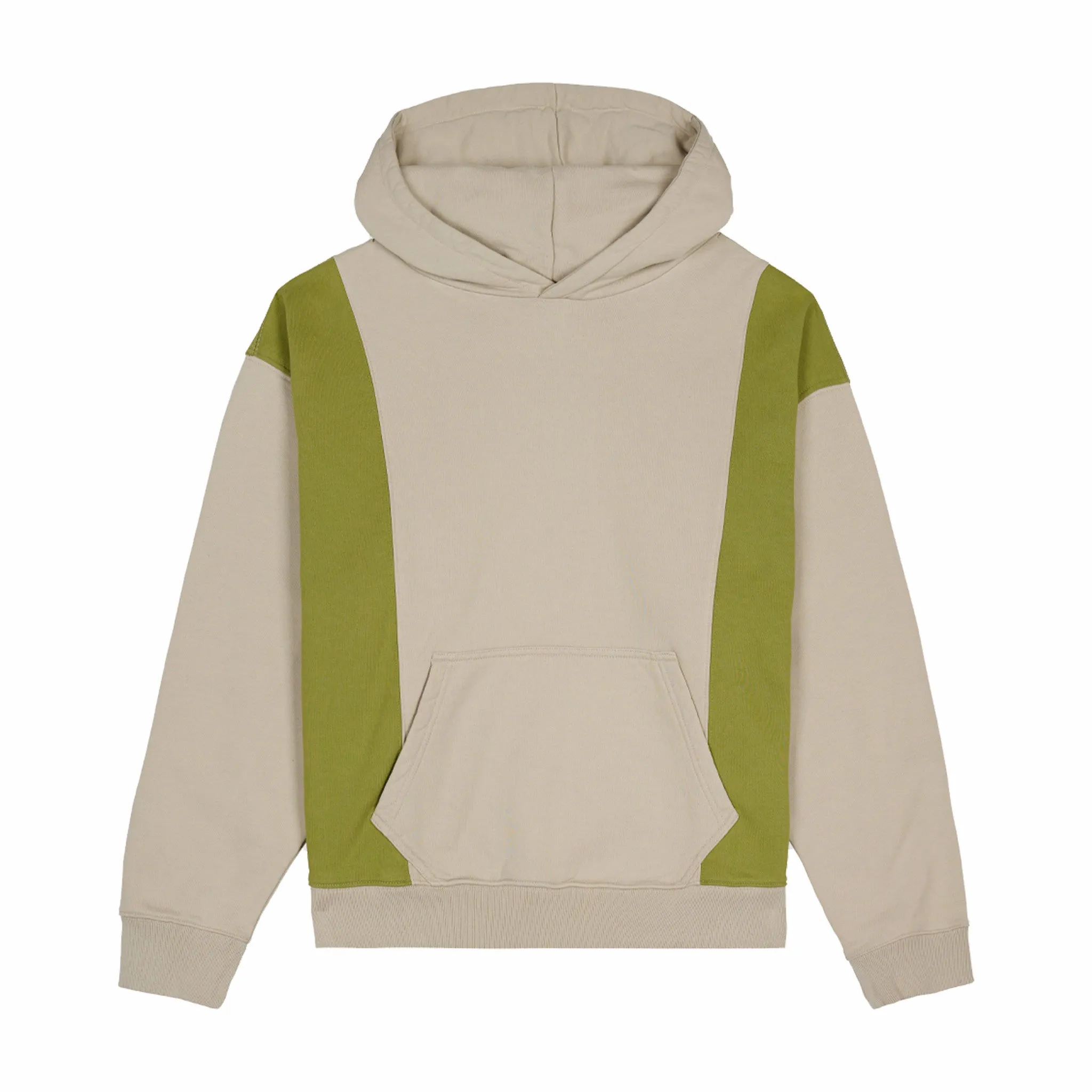 Brain Dead Mendoza Cropped Hoodie (Tan)