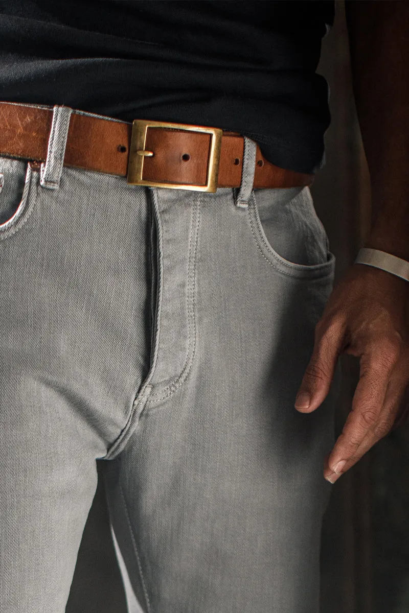 Brown Leather Belt