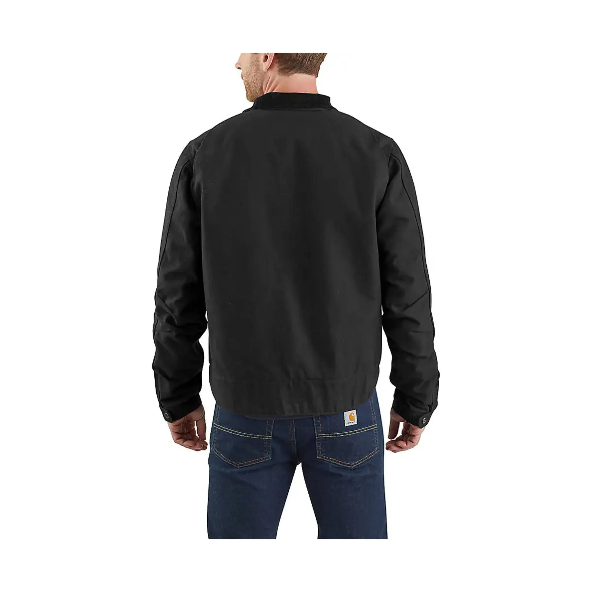 Carhartt Men's Blanket Lined Relaxed Fit Detroit Jacket - Black