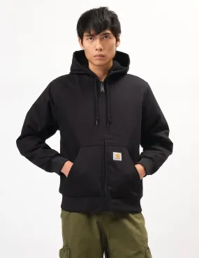 Carhartt WIP Active Jacket (Quilted Fleece Lined) - Black