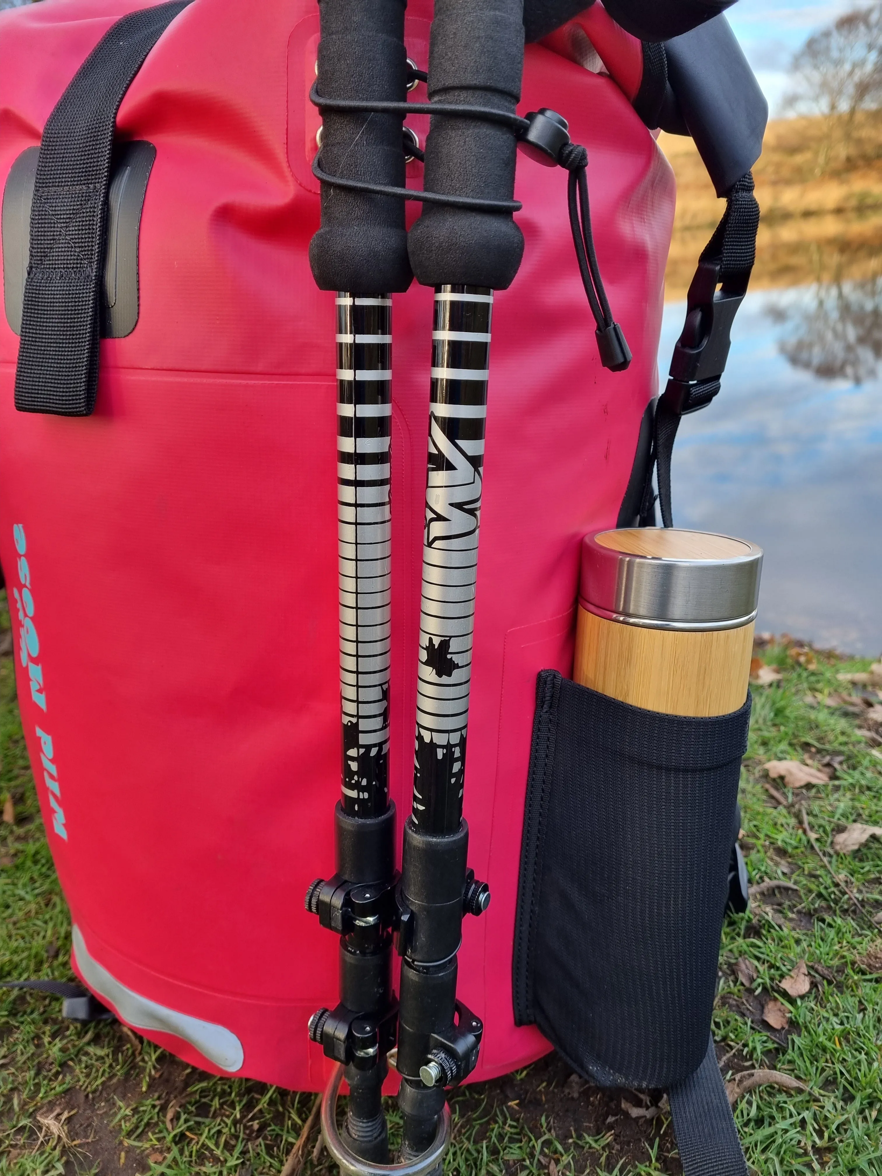 Caribou waterproof backpack     45L - hot pink