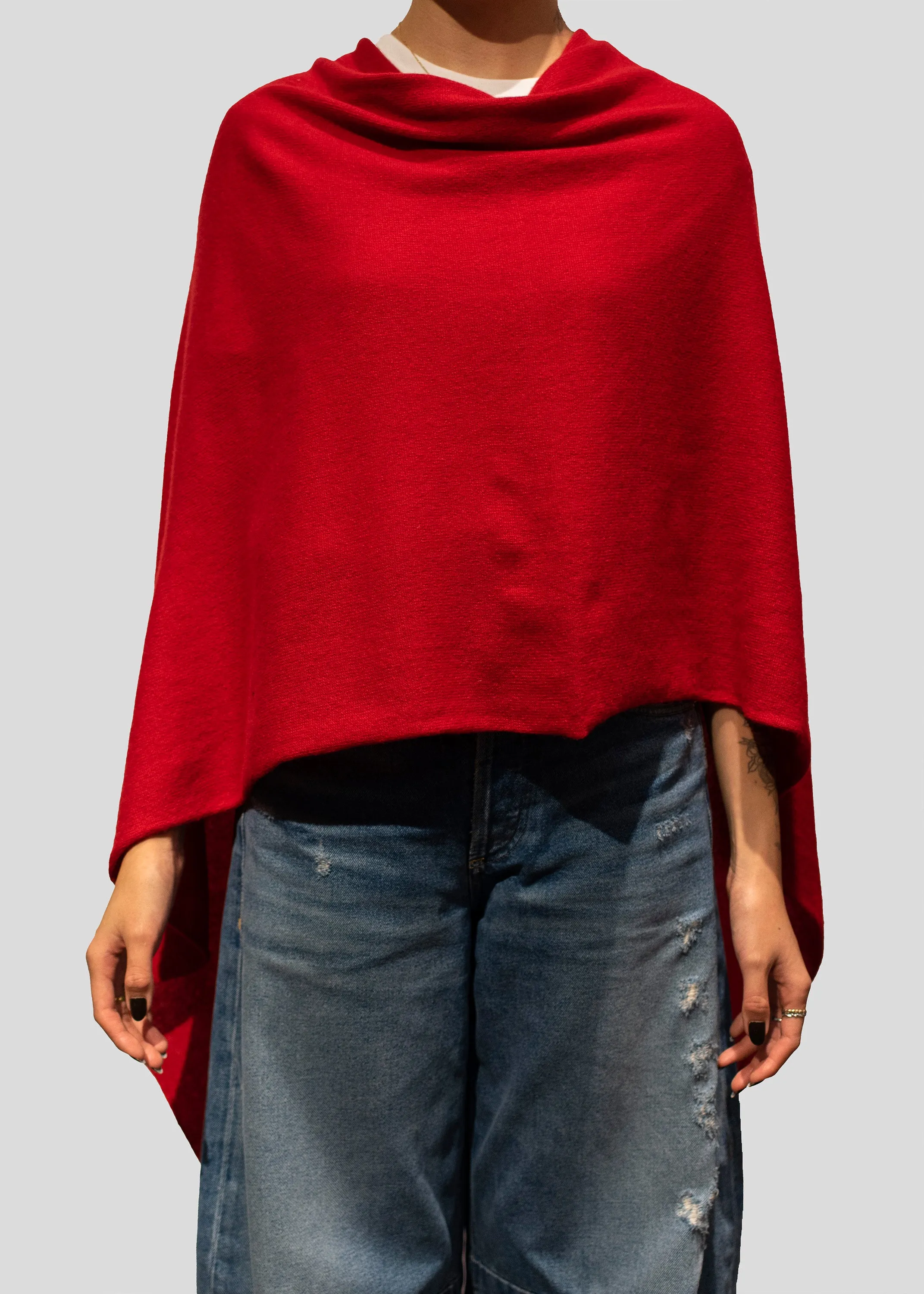 CASHMERE PONCHO