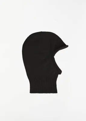 Chunky Wool Balaclava — Black