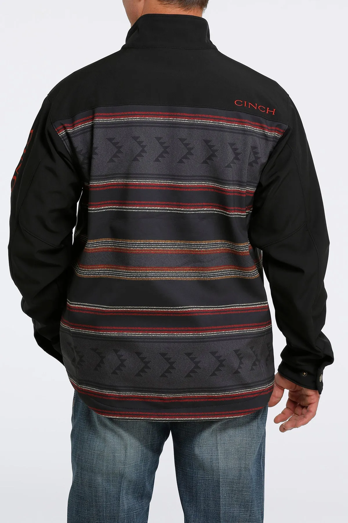 'Cinch' Men's Concealed Carry Bonded Jacket - Black