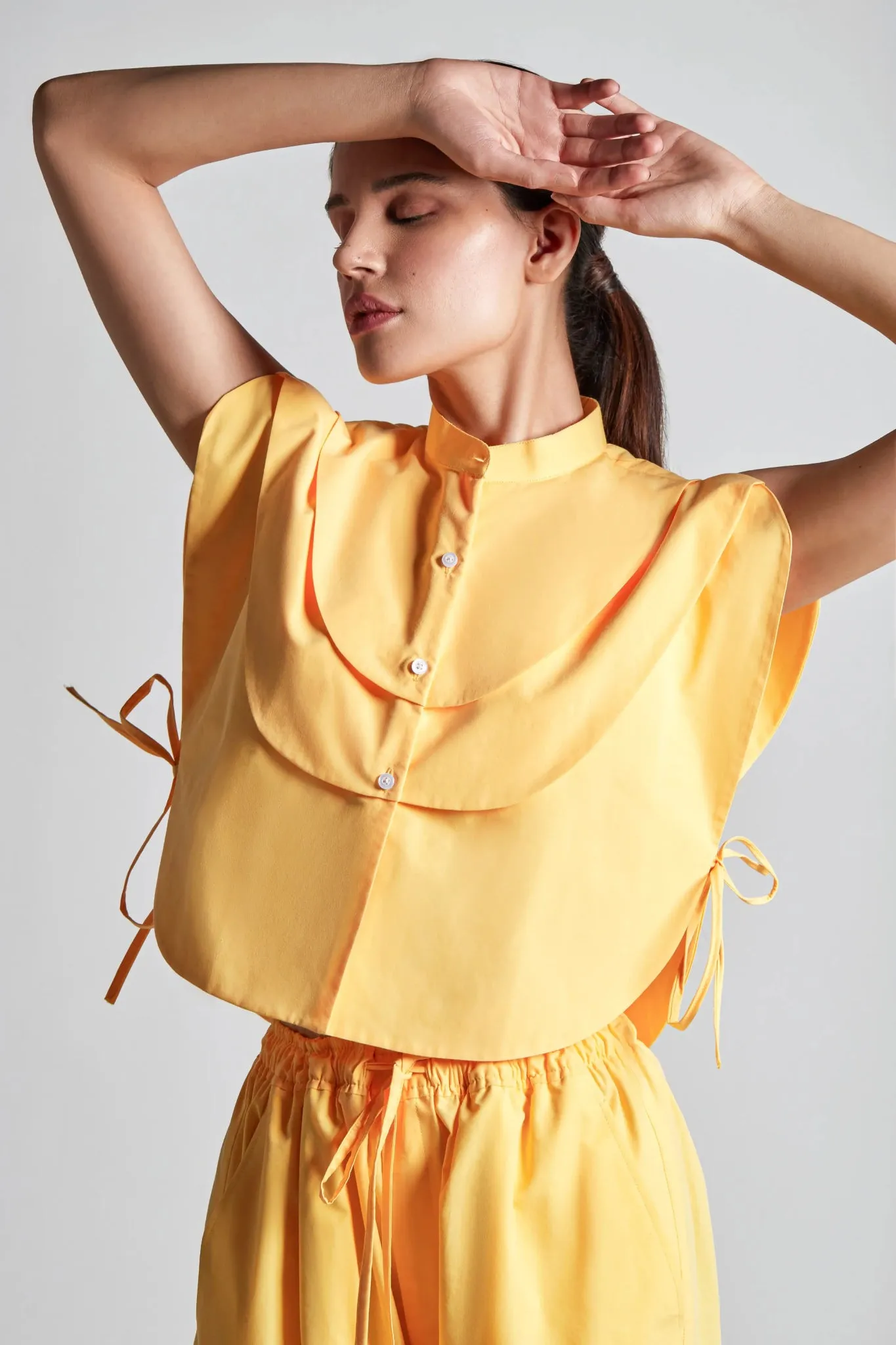 Citrine Bib Shirt