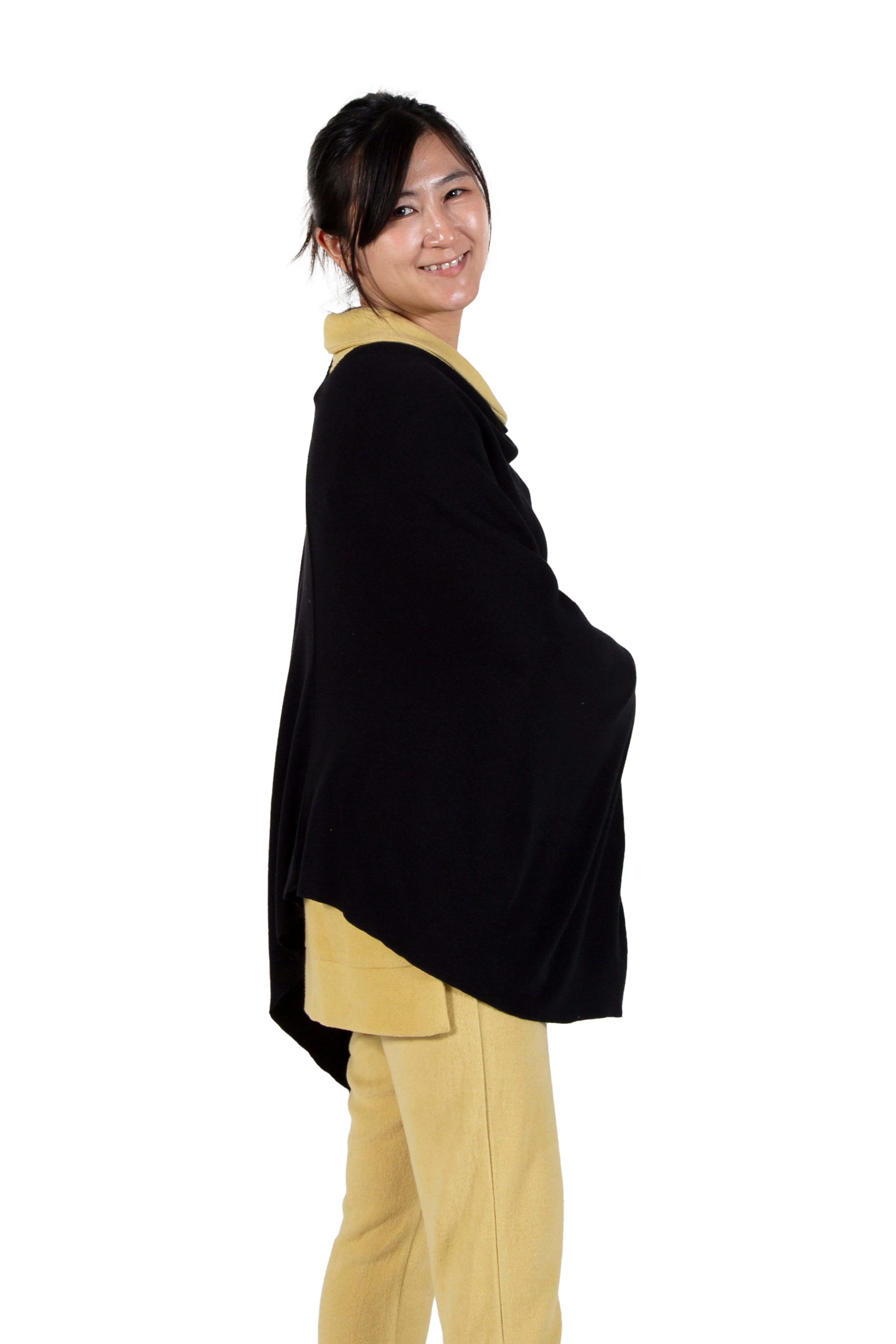 Comfort Luxe Collection Cozy Knit Poncho