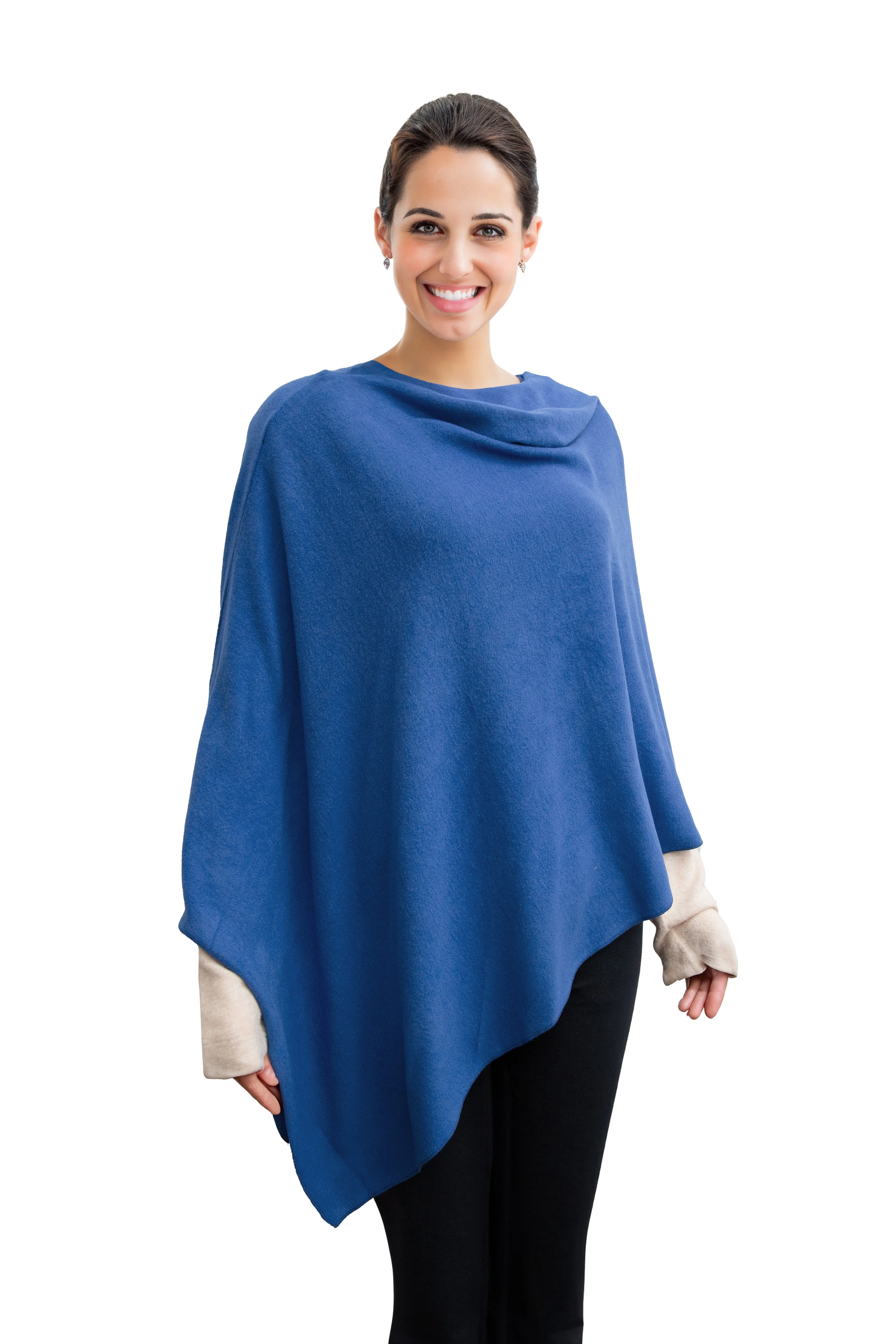 Comfort Luxe Collection Cozy Knit Poncho