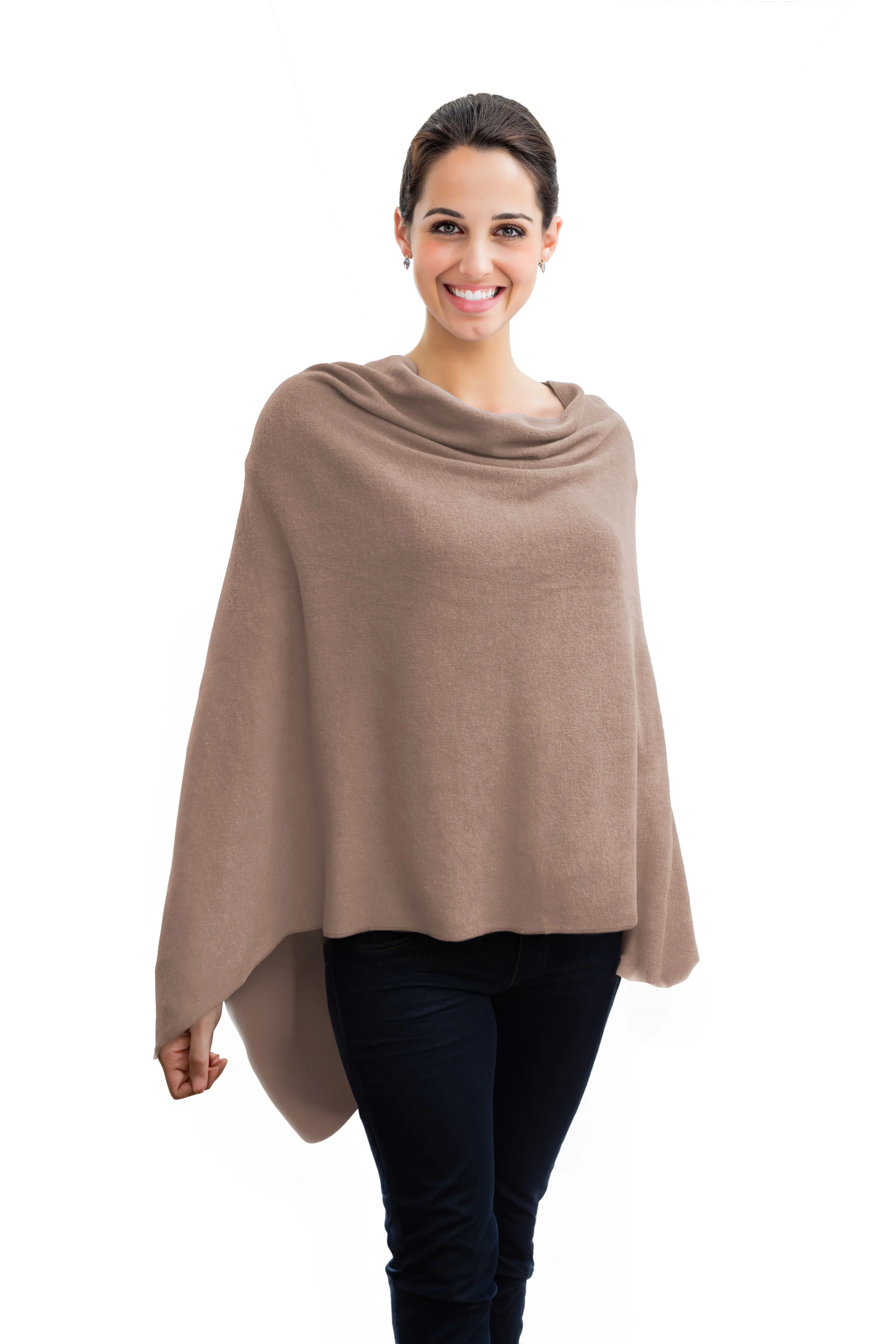 Comfort Luxe Collection Cozy Knit Poncho