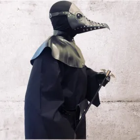 Complete Plague Costume - Studded Mask