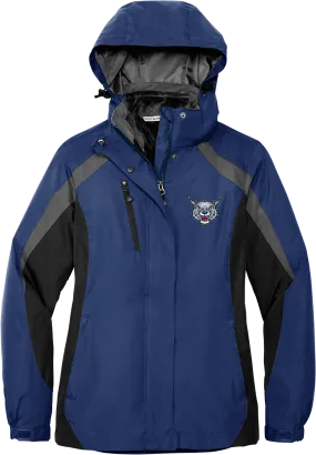 CT Bobcats Ladies Colorblock 3-in-1 Jacket