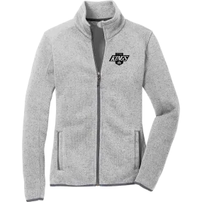 CT Oil Kings Ladies Sweater Fleece Jacket