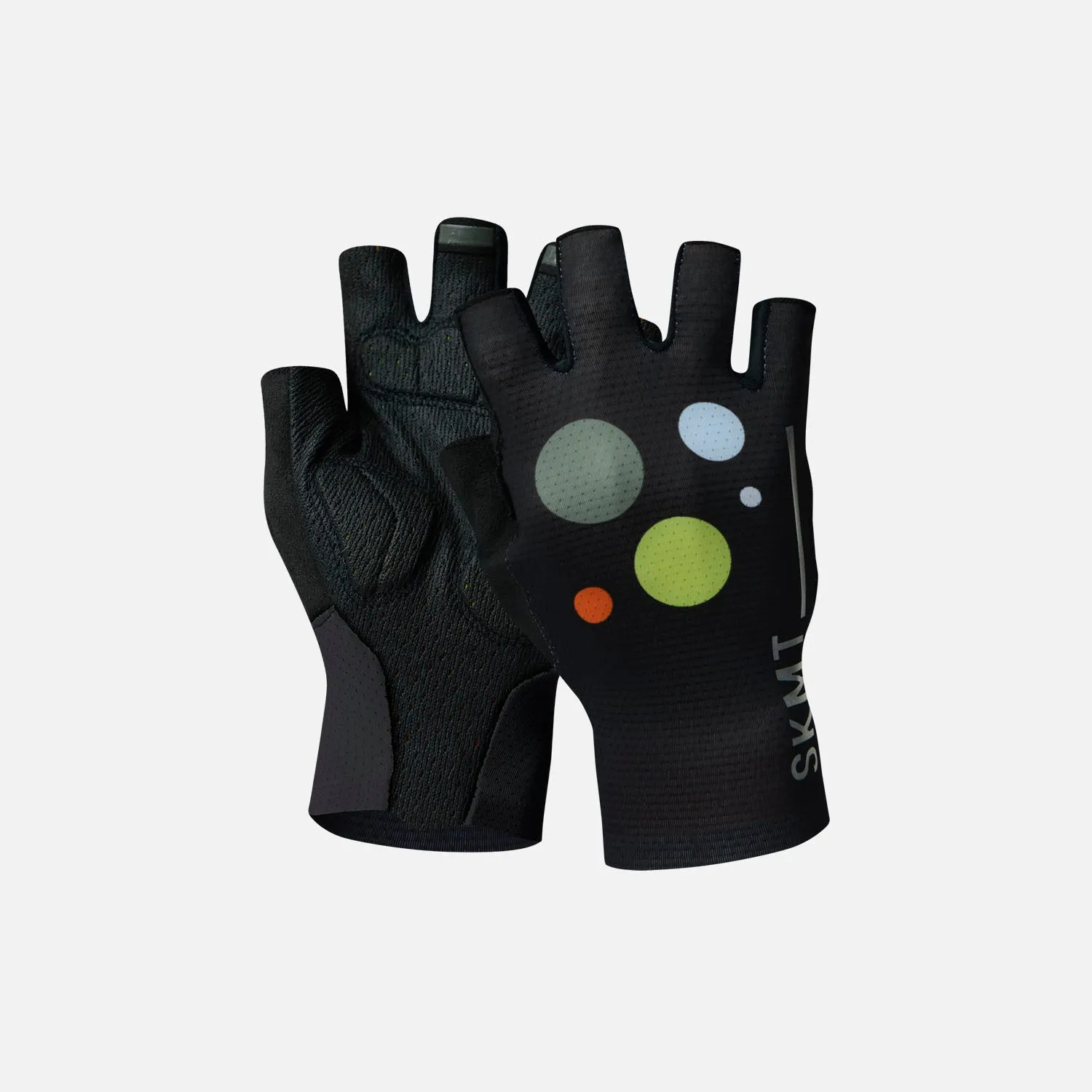 Cycling Half Finger Gloves Number 5 Black