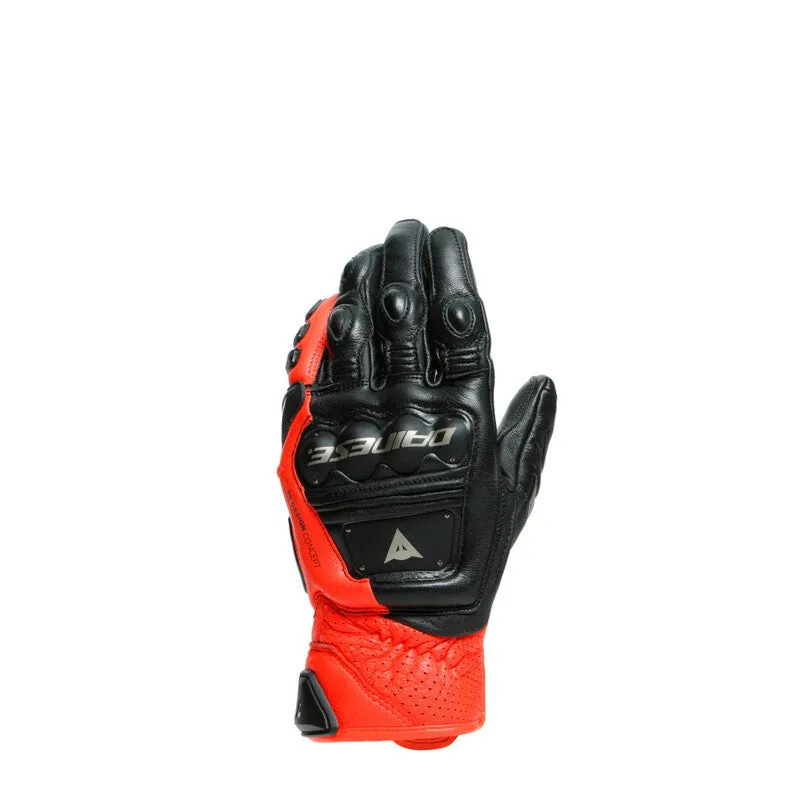 Dainese 4-Stroke 2 Gloves Black/Fluorescent-Red