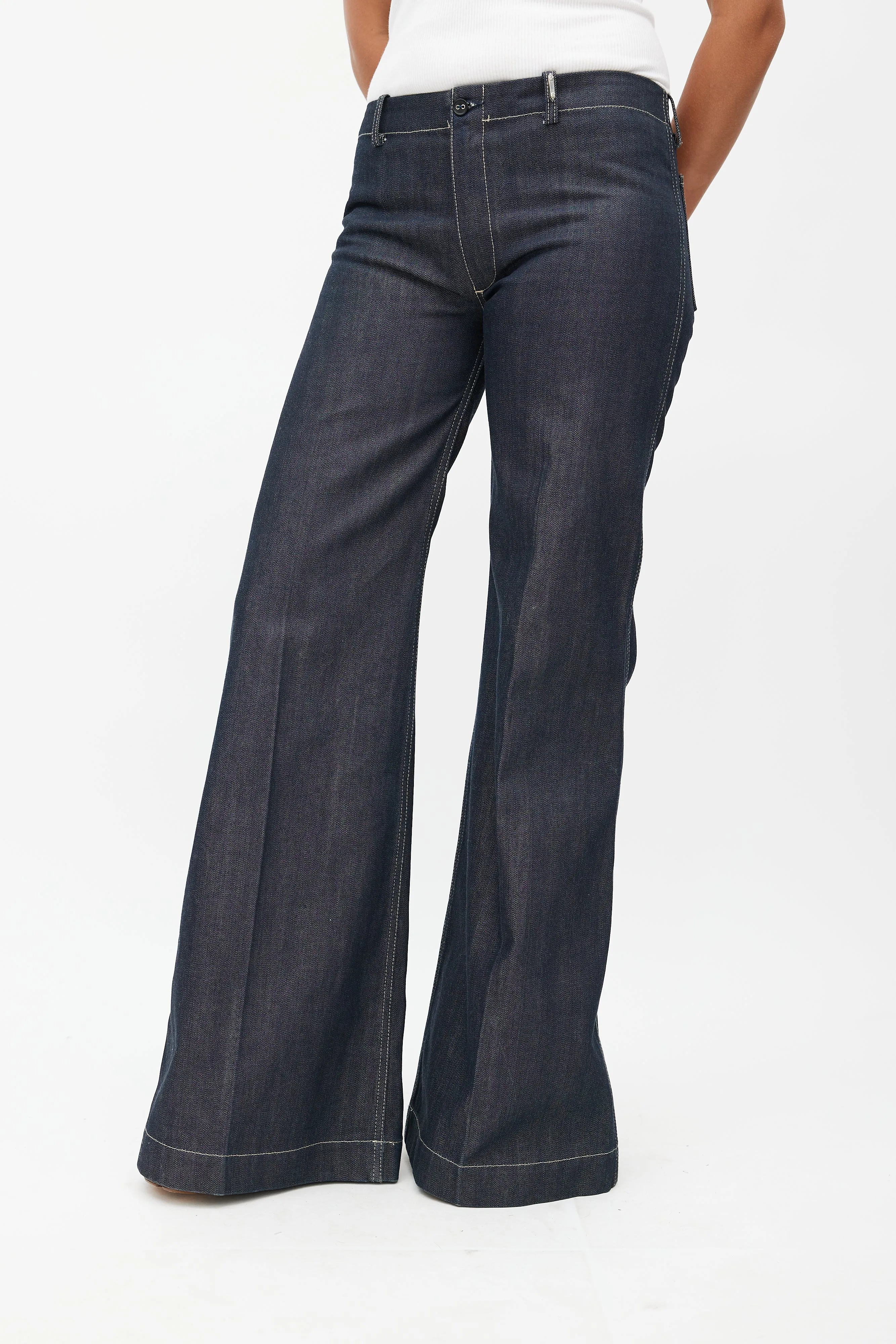 Dark Wash Flared Jeans