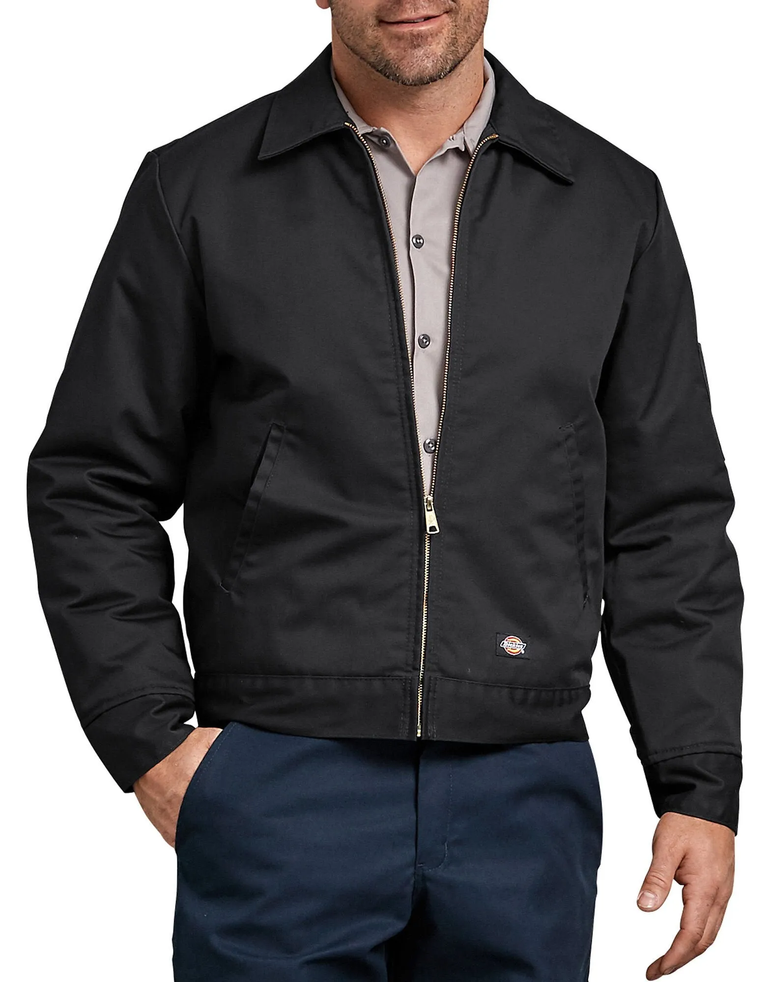 Dickies - Lined Insulated Eisenhower Jacket (Black)