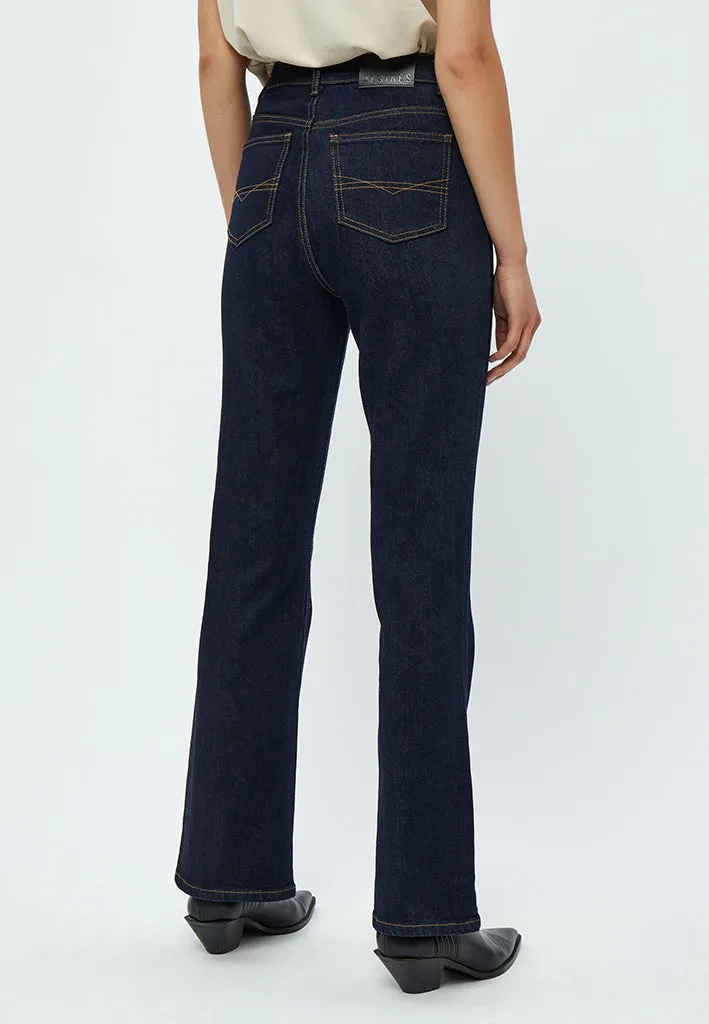 DSKarla High Waisted Denim - Dark Blue