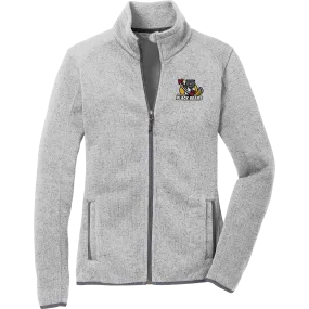 Dupage Black Bears Ladies Sweater Fleece Jacket