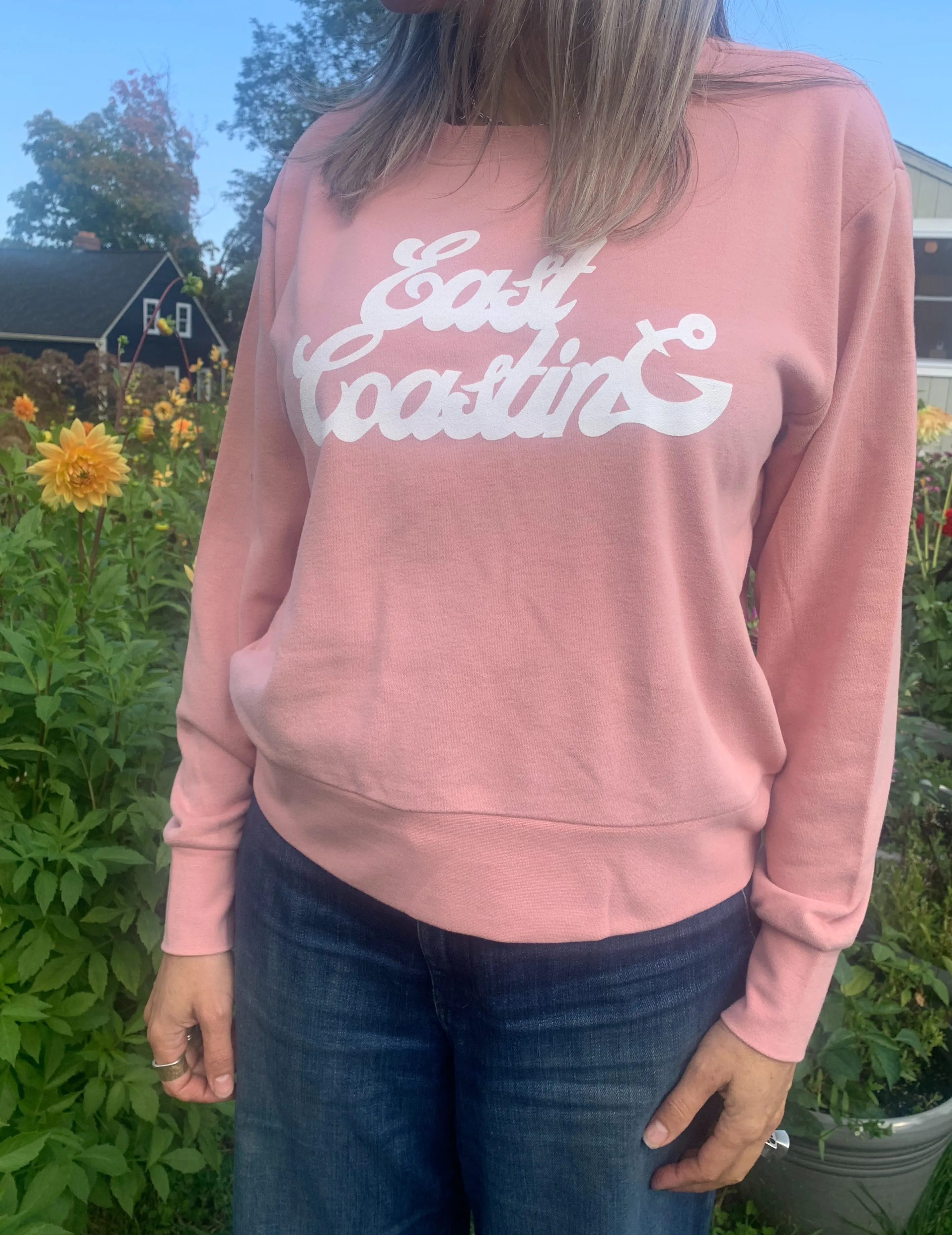 East Coasting Sweatshirt | Desert Pink