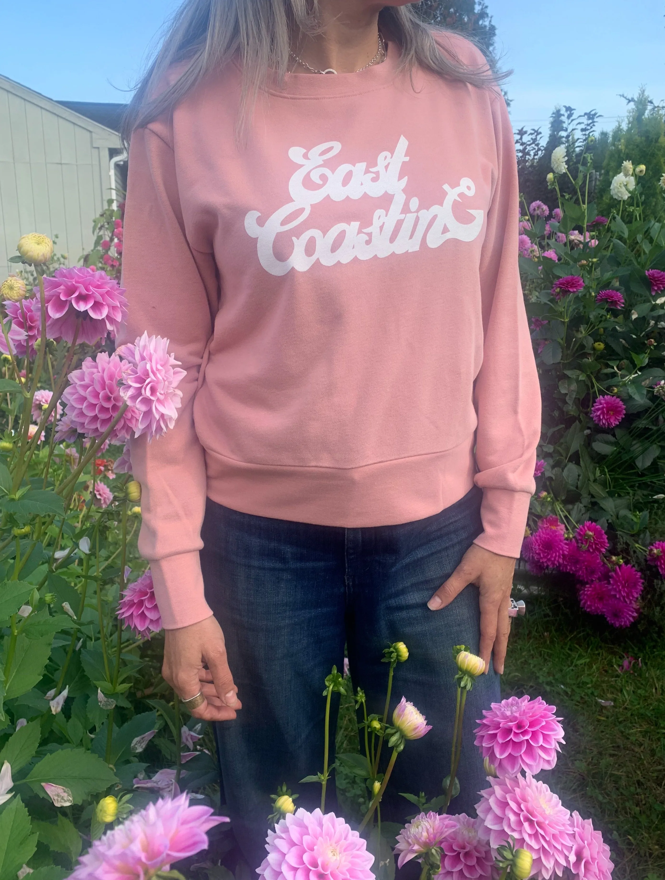 East Coasting Sweatshirt | Desert Pink