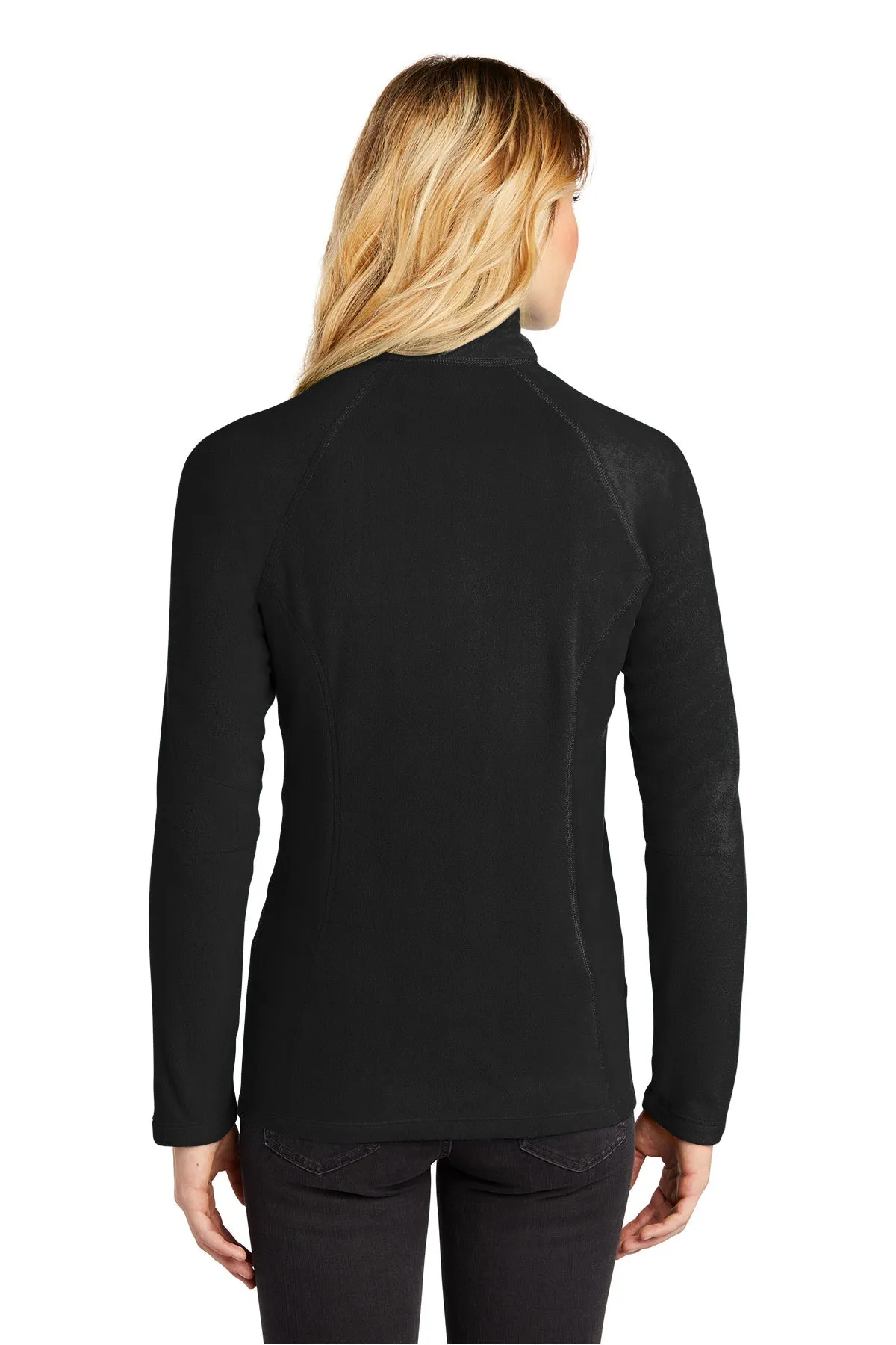 Eddie Bauer Ladies Custom Microfleece Jackets, Black